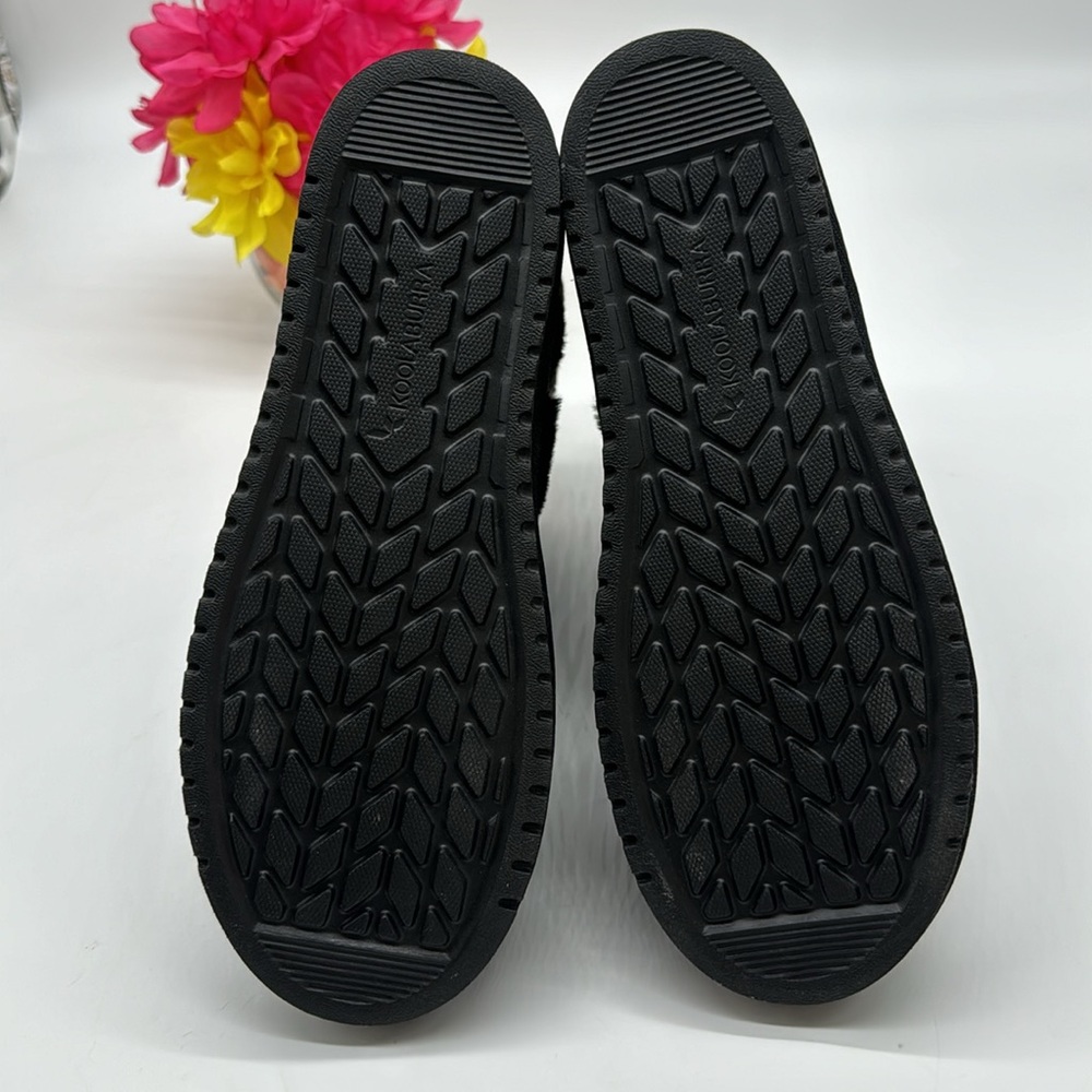 Koolaburra by UGG NWT black shin high winter boots faux fur upper WRB6608G - Picture 5 of 7